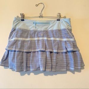 Lululemon Pace Setter Mini Ruffle Tennis Skirt